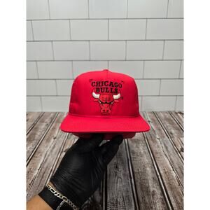 G Cap Chicago Bulls Vintage Plain Logo Twill Adjustable Snapback NBA Hat
